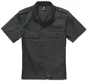 US Hemd, Halbarm, Farbe schwarz, Gr.7XL