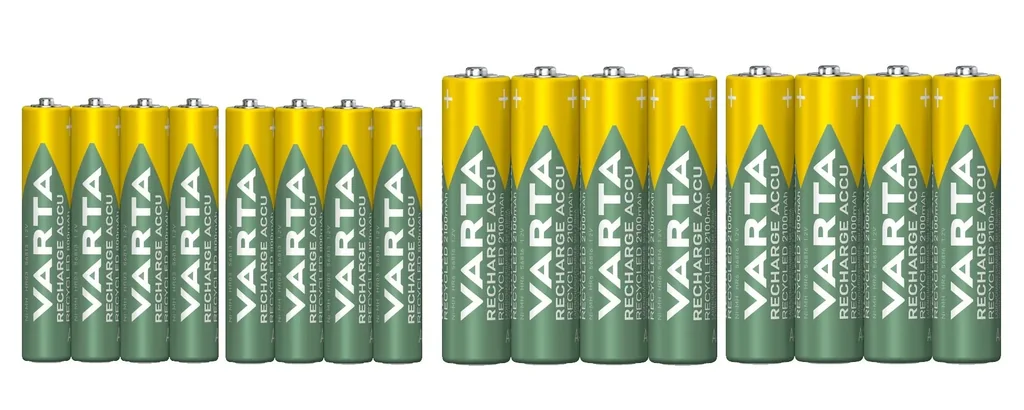 ECHARGE Recycled NiMH Mignon (AA) Akku mit 2100mAh - 4 Stück