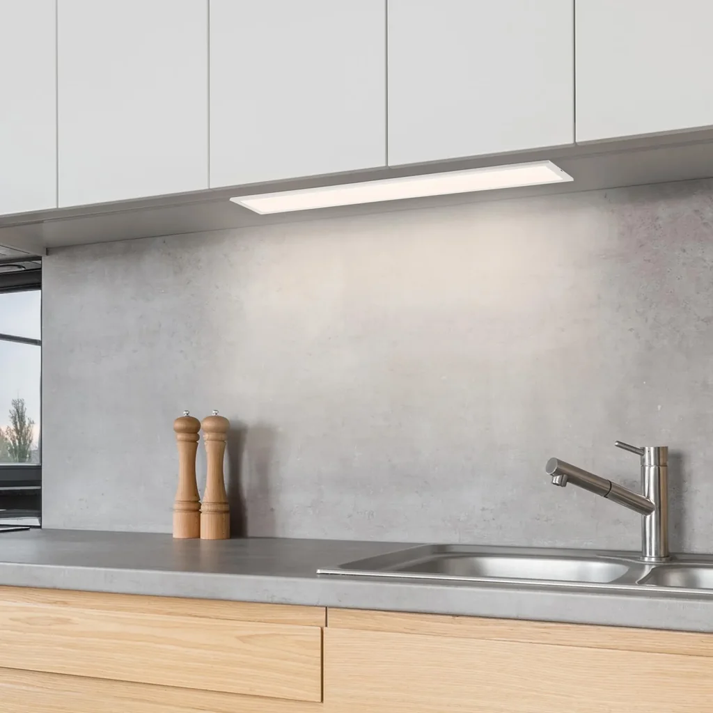 LED Unterbauleuchte Panel mit Farbwechsel- und Memory-Funktion, dimmbar