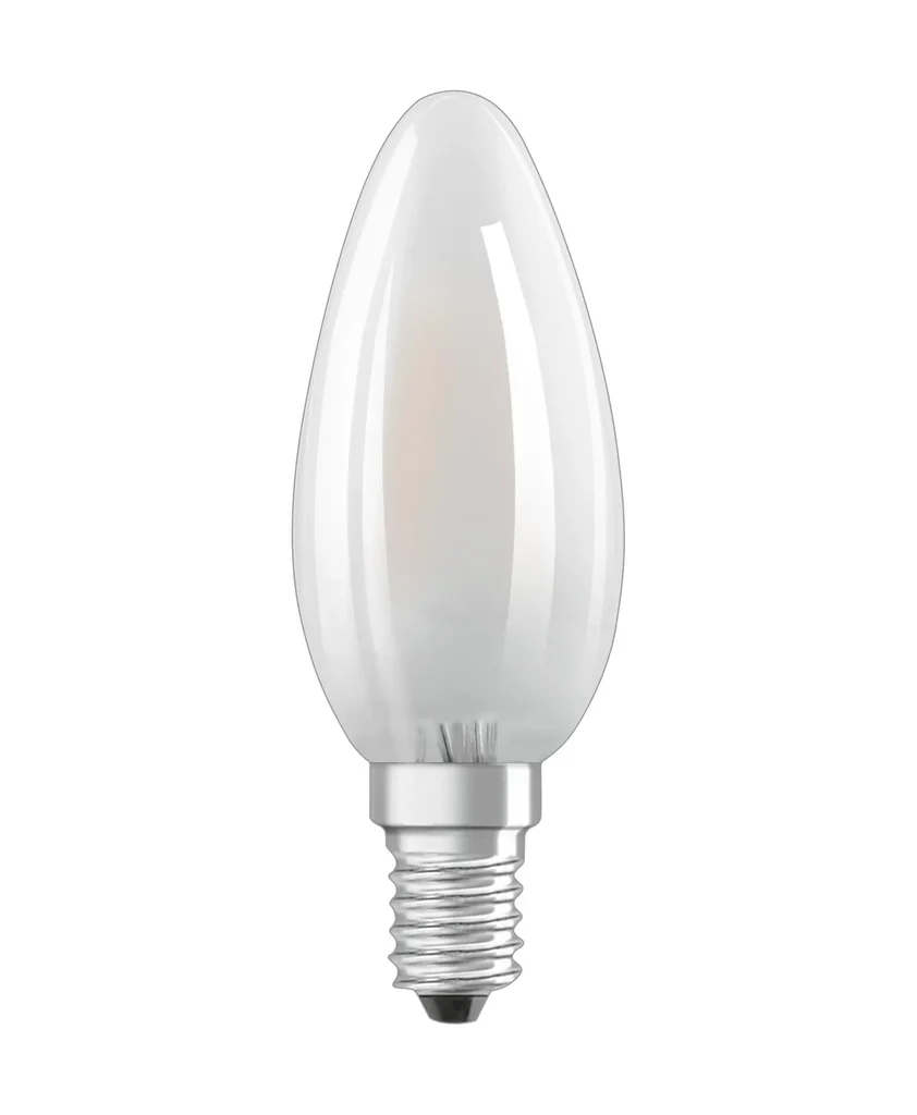 LED STAR RETROFIT Kerze mit 2,5 Watt, E14, kaltweiß, matt