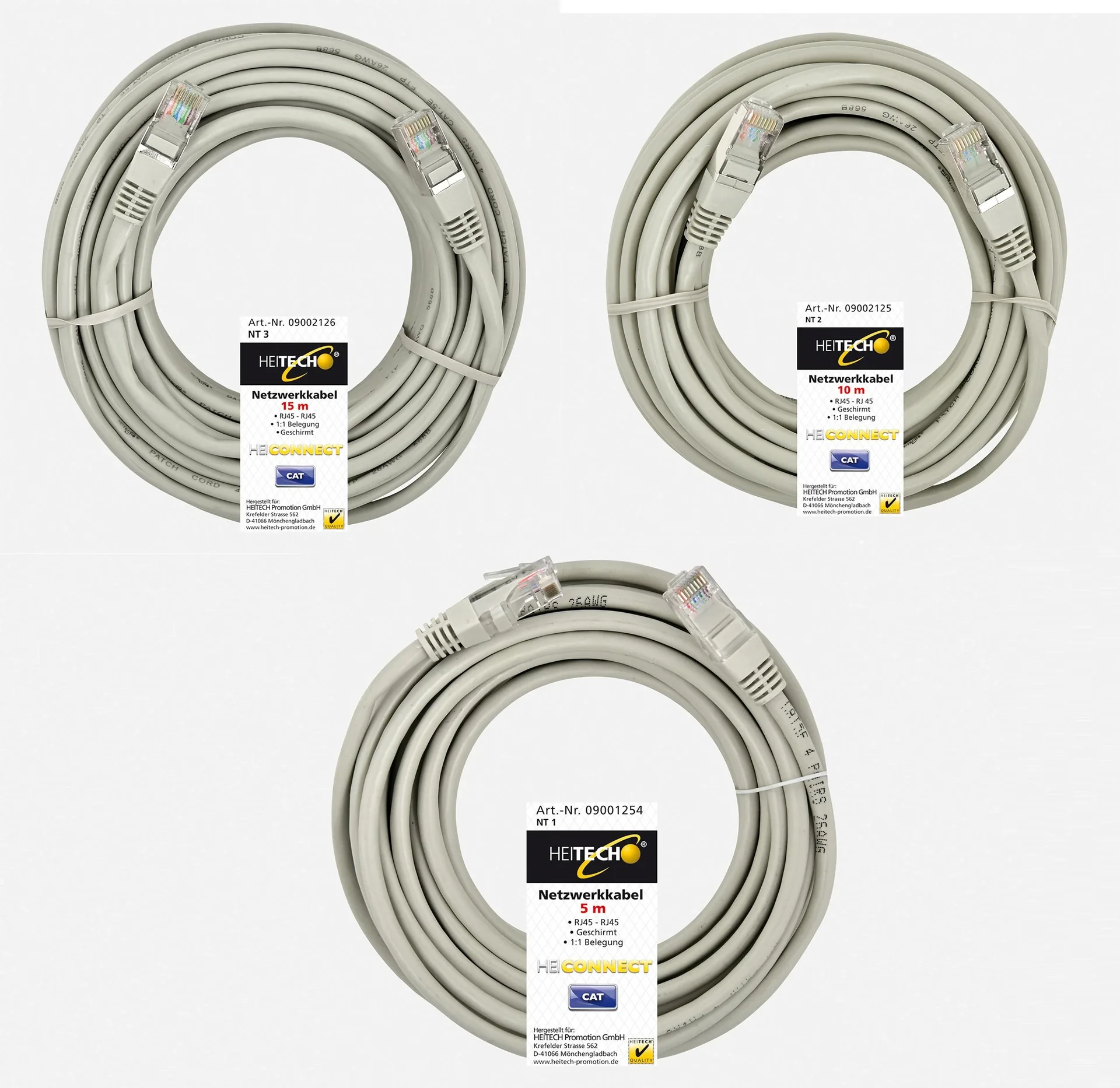 Netzwerkkabel 15m RJ45-RJ45