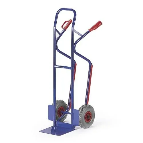 Stahlrohr Kistenkarre Treppenschlitten Luftbereifung 260 mm