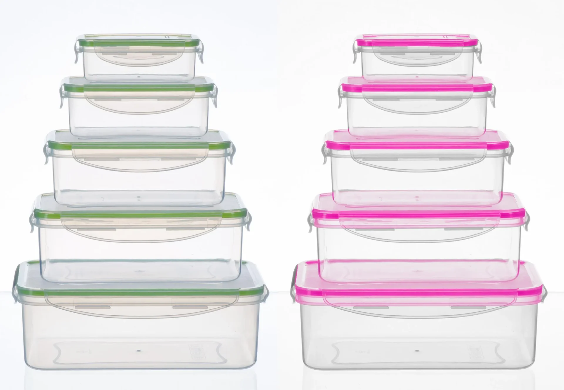 Vorratsdosen 5-teilig, grün