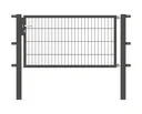 Einzeltor Flexo mit Zubehör, anthrazit/ Breite 150 cm, Höhe 100 cm