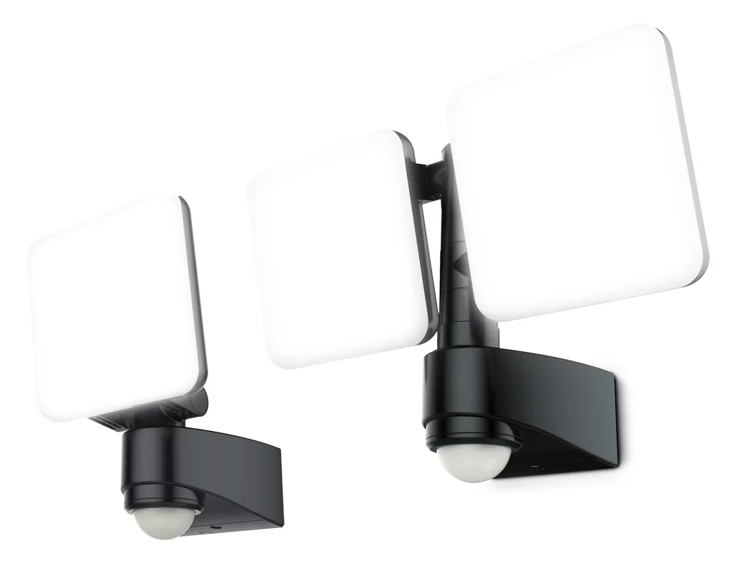 LED Sicherheits Wandstrahler 10 Watt, mit Bewegungsmelder