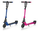 ONE K 125 Tretroller, 125 mm extra breit, ABEC 7, höhenverstellbar, Klappmechanismus, blau