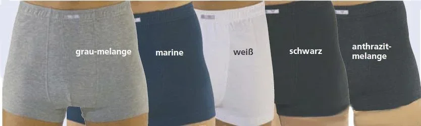 Retroshorts, weiß, Gr. 6