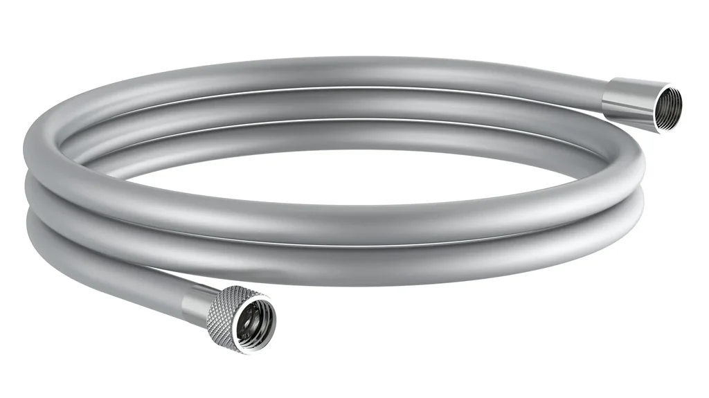 Brausenschlauch "HOGAFLEX K-7", Kunststoff, Silberfarben, 200 cm