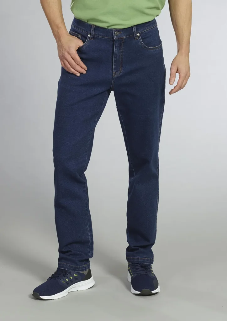 5 Pocket Jeans, Farbe Indigo, Gr.58