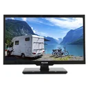 22 Zoll LED TV mit DVD Player, 12/24 und 230 Volt