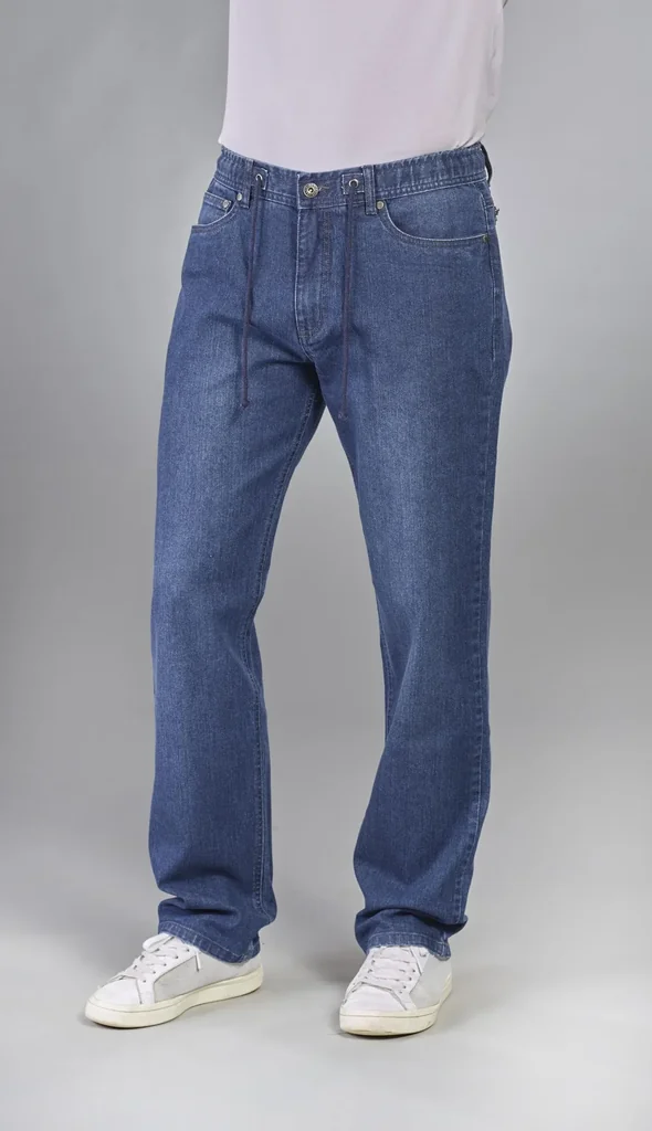 Jeans Traveller Fit, Farbe bluestone, Gr.50