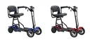 4-Rad E-Mobil Assisi 2.0 6 km/h Basic: 36V/10Ah Li-Ionen, faltbar, rot