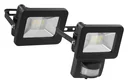 LED Außenstrahler schwarz, 100W - 8500lm