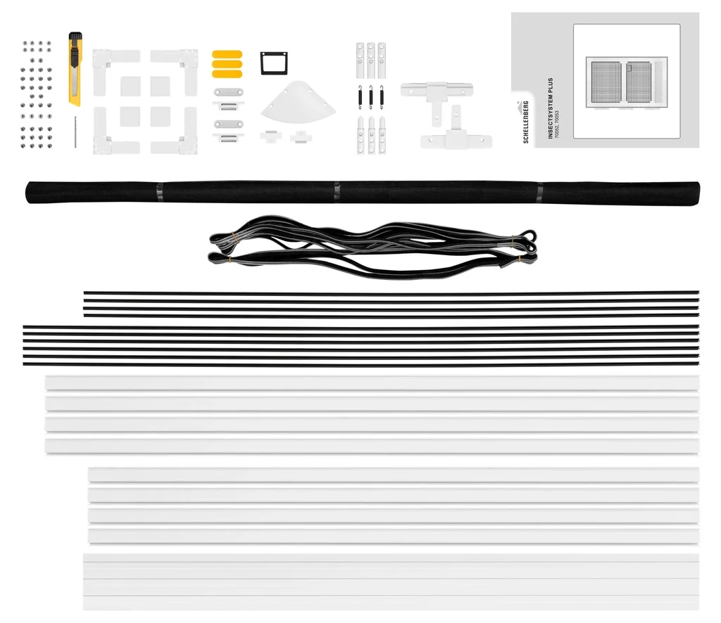 Insektenschutztür PLUS, Farbe weiß, 100 x 210 cm