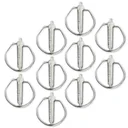 Klappsplinte, Stärke 6,0 mm, 10 Stück