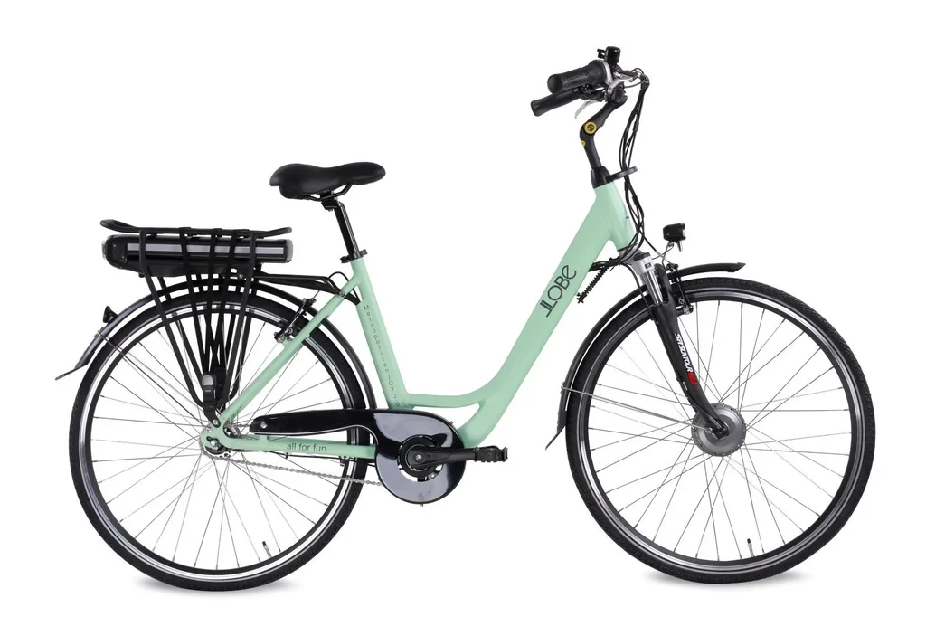 Unisex City E-Bike 28 Zoll, Rahmengröße 50 cm, 7-Gang Nabenschaltung, Metropolitan Joy 2.0 Pastellgrün 10 Ah