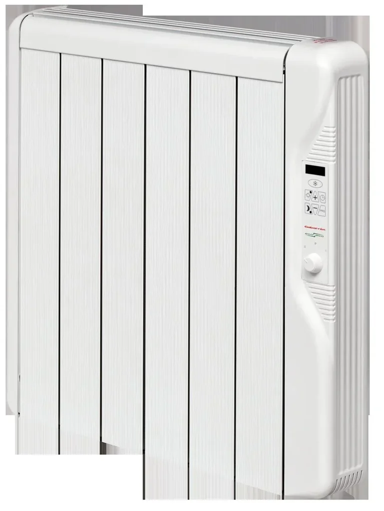 Elektroheizung mit digitalem Thermostat und Wandhalterung, 1250 Watt