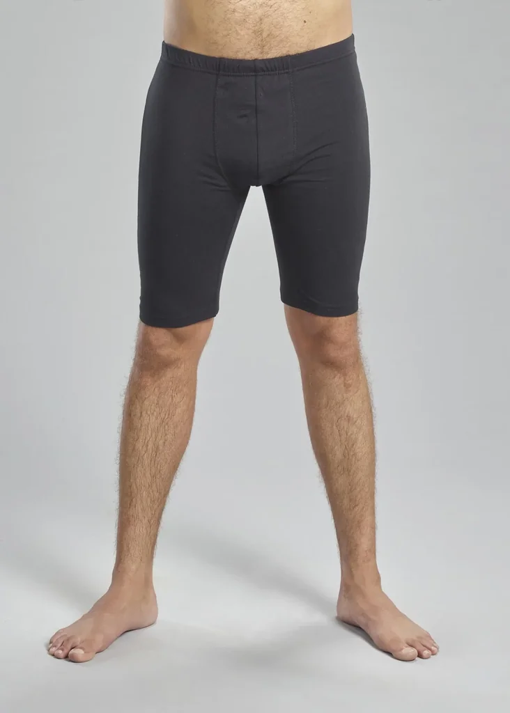 Retroshorts knielang, 2er Pack Farbe schwarz, Gr.XL