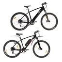 Unisex Mountain E-Bike, 27,5 Zoll, Rahmenhöhe 47 cm, 7-Gang Kettenschaltung, schwarz, Berchtesgaden