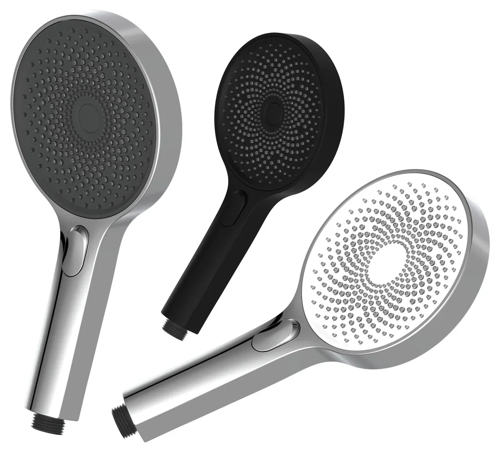 Handbrause "SAMOA RAIN", Chrom/ Weiß