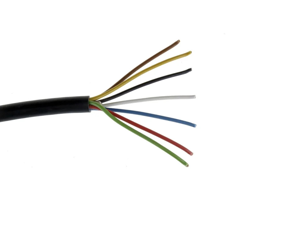 Kabel, 7 x 1,0 mm, 5 Meter Abschnitt