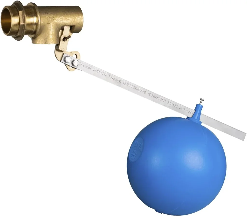 Messing-Schwimmerventil 2" mit Kugel
