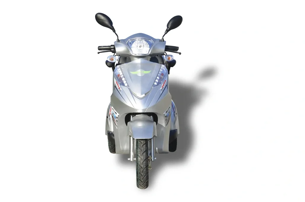 Senioren Roller silber - 30 Ah Li-Io Akku - 25 km/h - Seniorenmobil