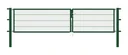 Doppeltor Flexo mit Zubehör, grün, Breite 350 cm, Höhe 120 cm, PF: 80x80 cm