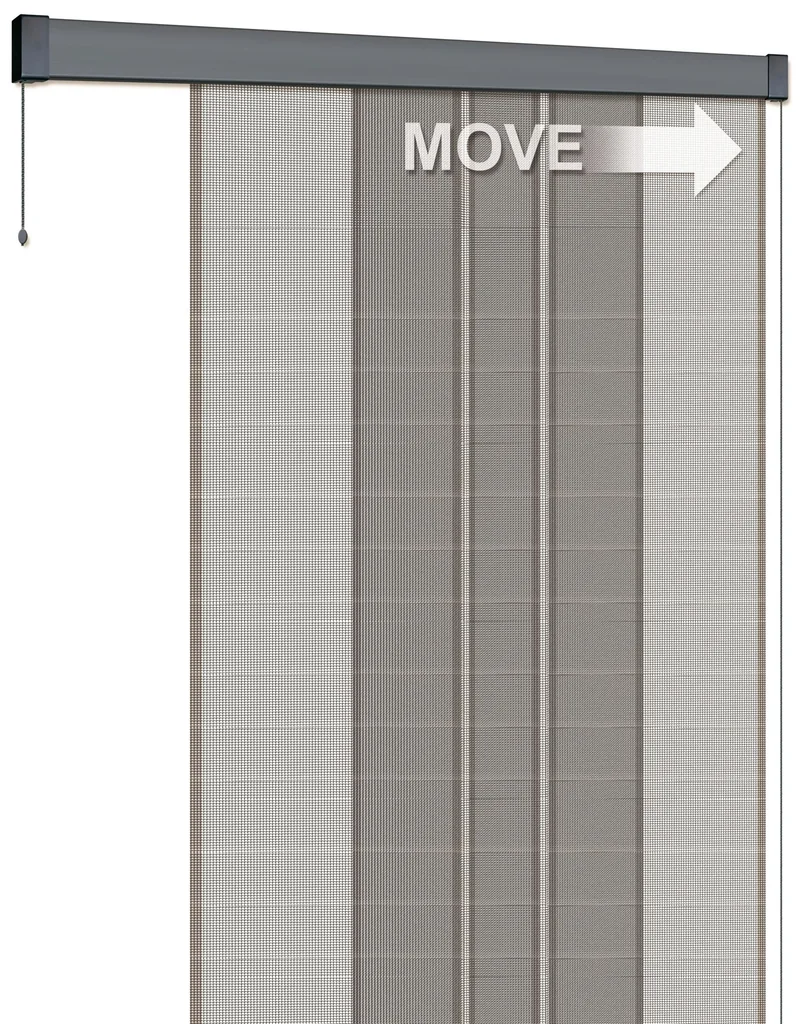 Insektenschutz-Vorhang PREMIUM, 115 x 250 cm, Farbe anthrazit