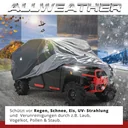Quad Abdeckplane All Weather Plus, Abdeckung für Geländefahrzeuge Größe L schwarz