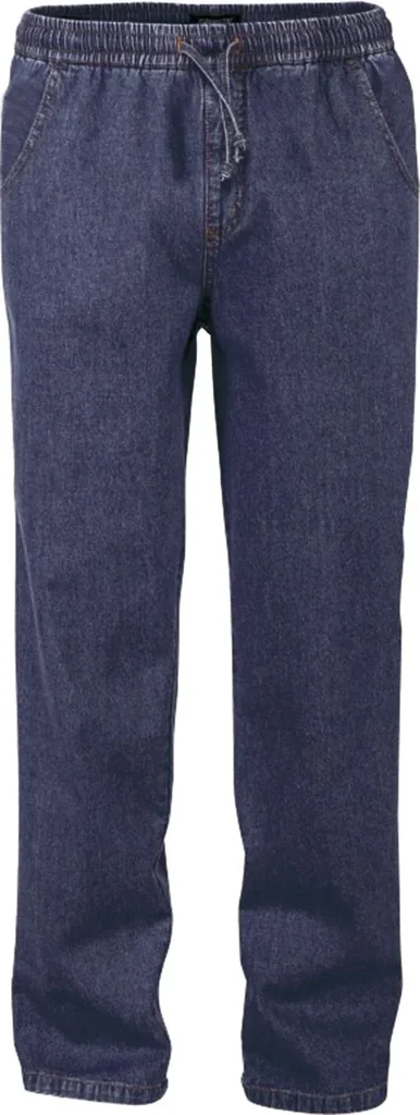 Schlupfjeans mit Dehnbund, Farbe indigo, Gr. 28