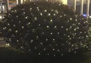 LED Lichternetz mit 270 warmweißen LEDs, 3x3 m