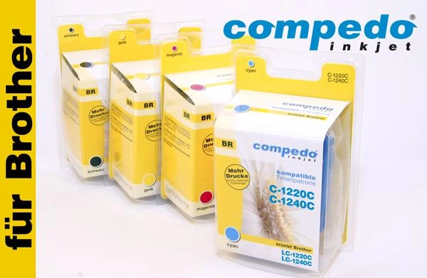 Druckerpatrone für Brother LC1240Y01 gelb