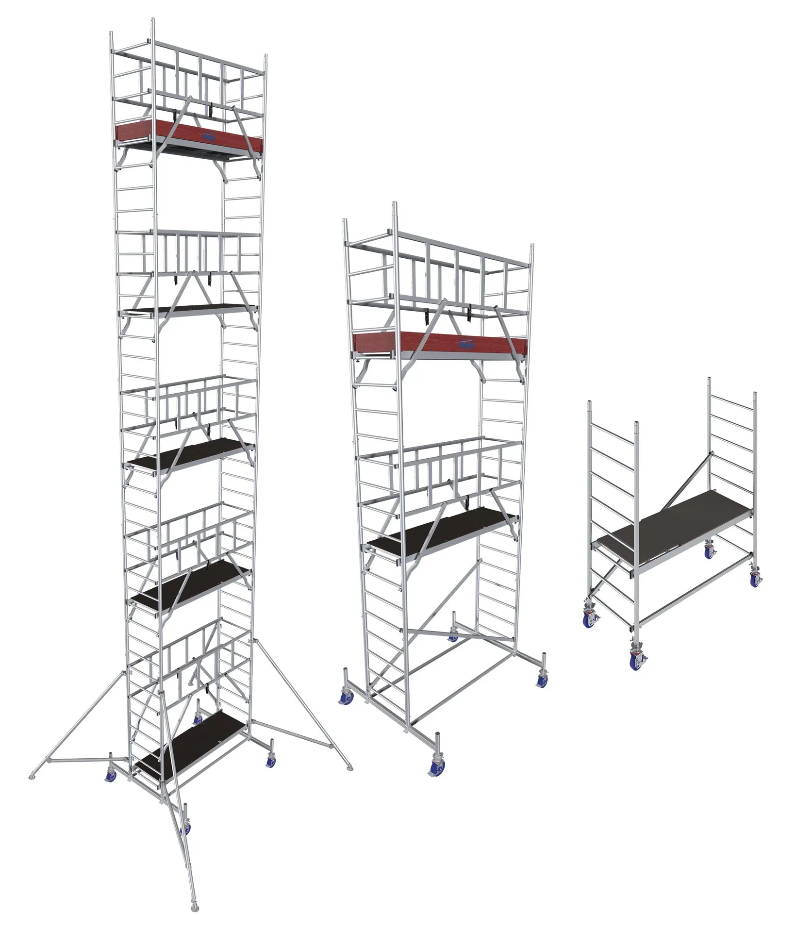 MONTO ProTec Alu-Fahrgerüst, Arbeitshöhe ca. 4,30 m