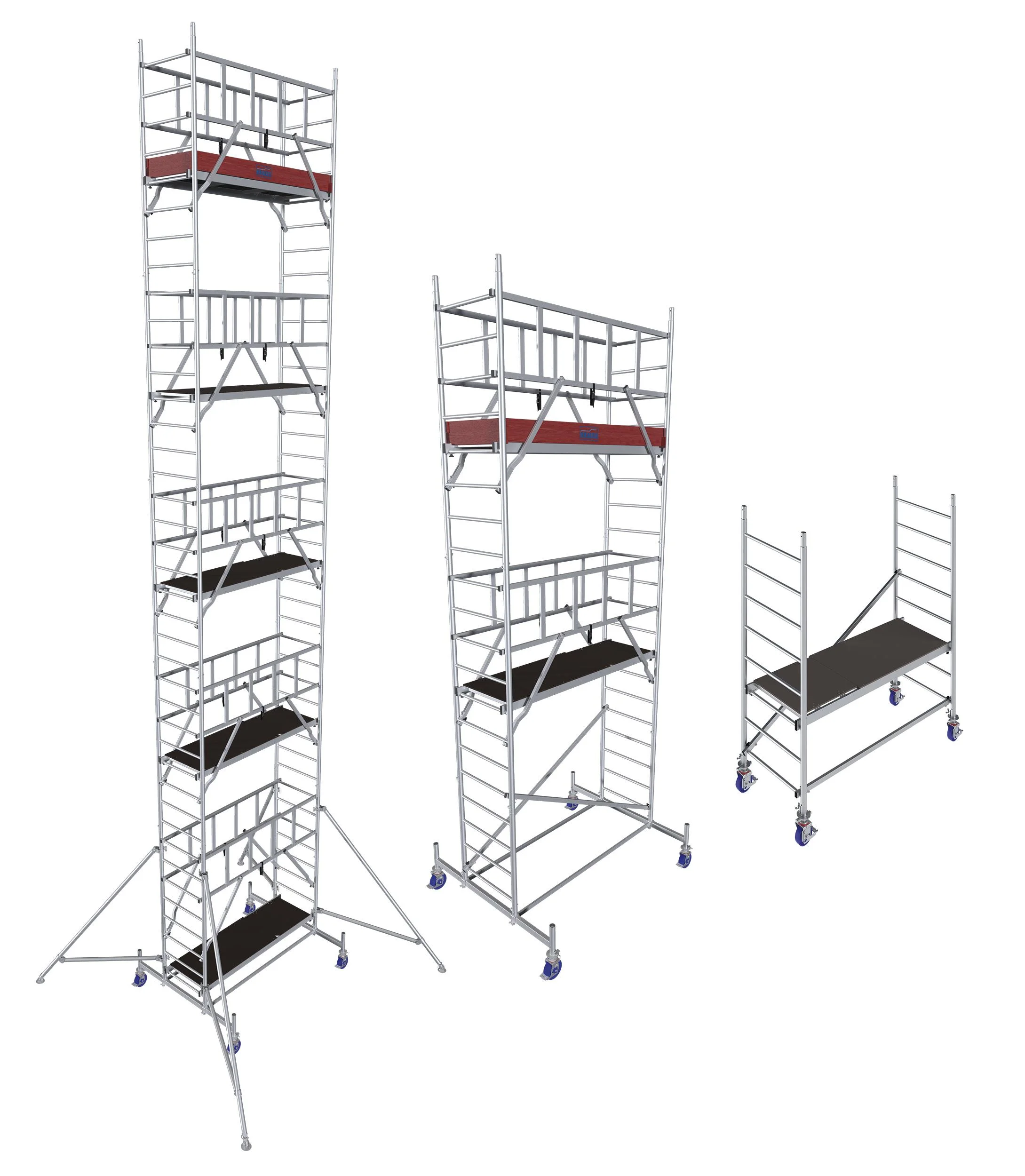 MONTO ProTec Alu-Fahrgerüst, Arbeitshöhe ca. 4,30 m