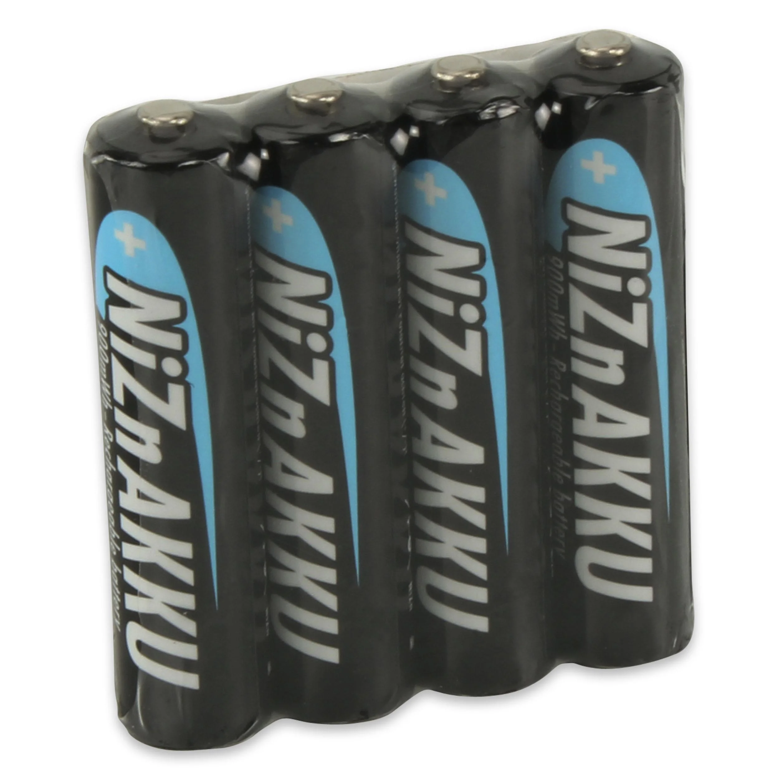 NiZN Micro (AAA) Akku mit 900mWh - 4 Stück