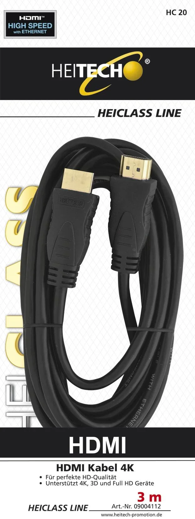 HDMI Kabel 4K, 1,5m