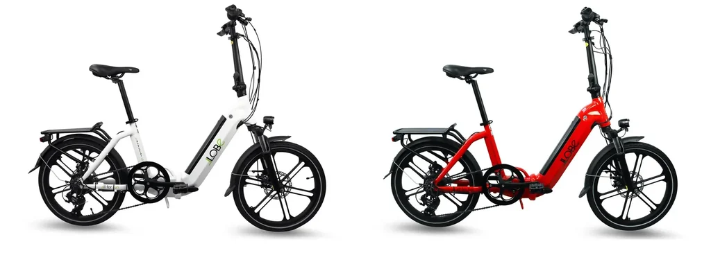 Unisex City E-Bike 20 Zoll, Rahmenhöhe 37 cm, 7-Gang Kettenschaltung, Gala red (Faltrad)