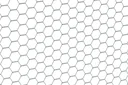 Sechseckgeflecht verzinkt, 50cm x 25m, 13x13mm, 0,7mm