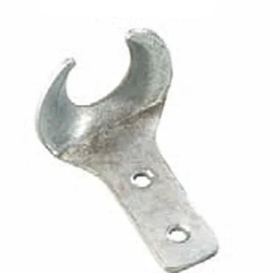 Halterung für Haubenhalter, 65 mm lang, für "mittel" und "groß", 2 Stück