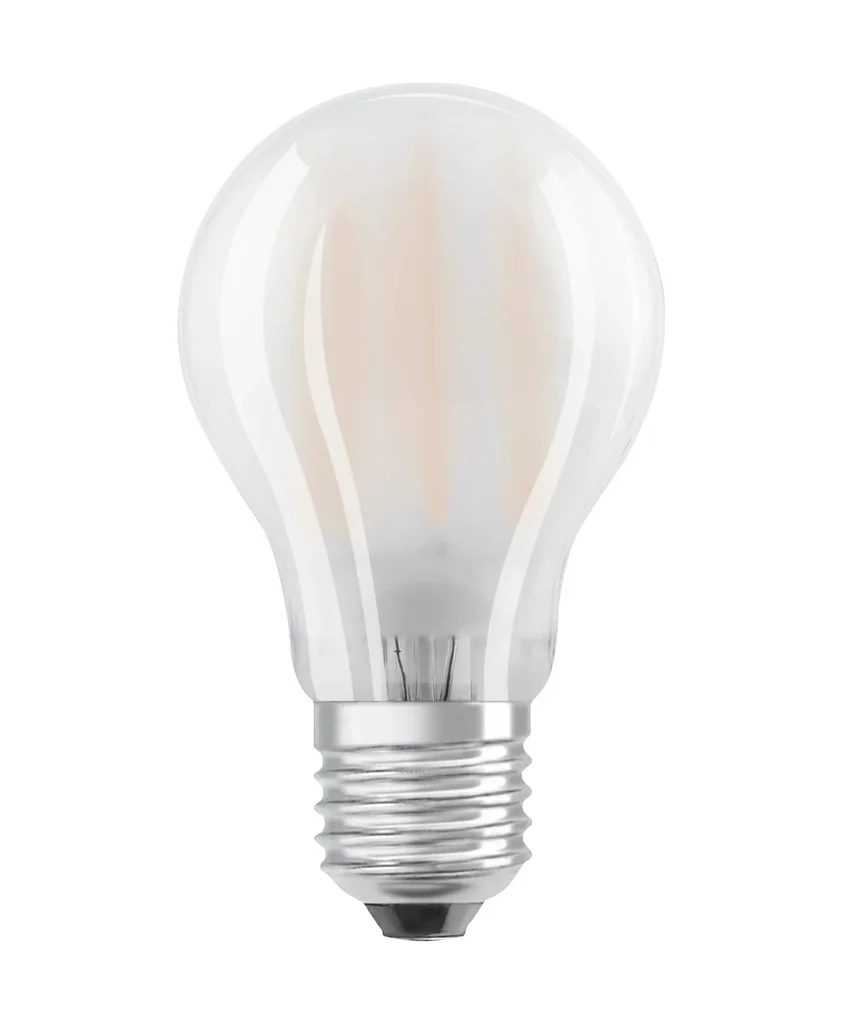 LED SUPERSTAR RETROFIT Lampe mit 9 Watt, E27, kaltweiß, matt, dimmbar