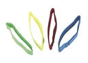 Markierungsbänder für Kühe, mit Klettverschluss, Farbe grün, 10er Pack