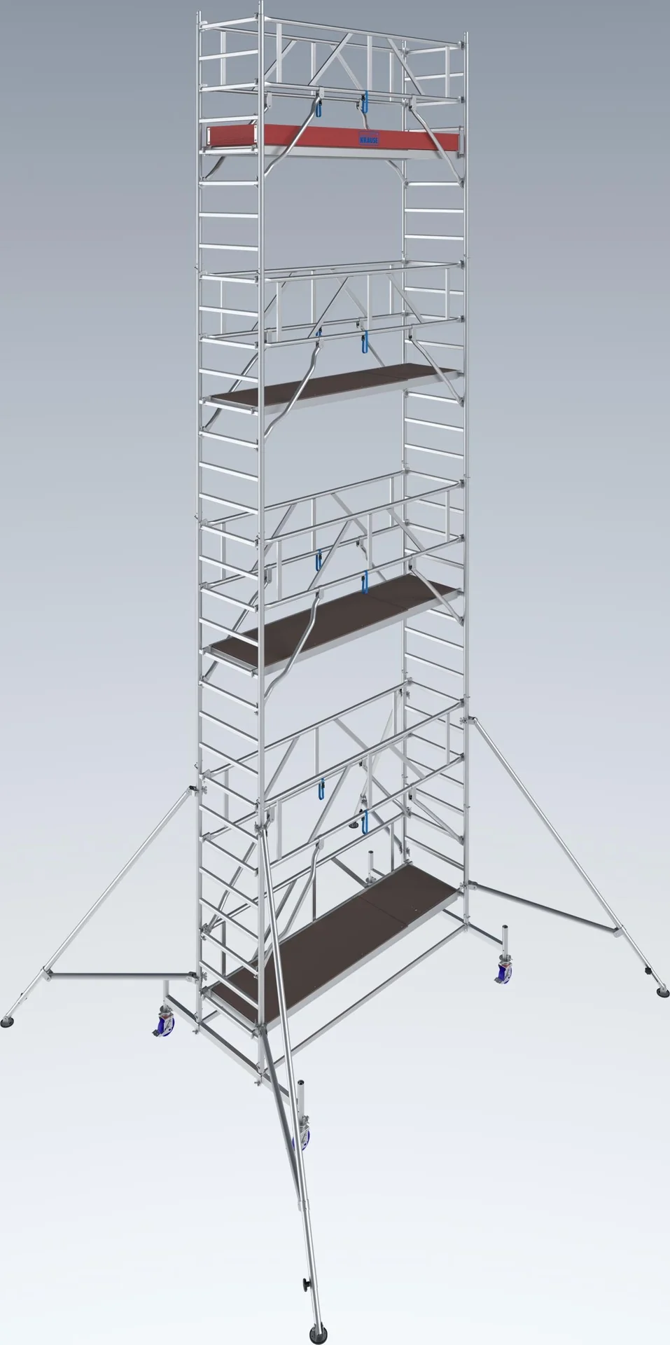STABILO Fahrgerüst Serie 10, Feldlänge 2,50 m, Arbeitshöhe ca. 9,40 m