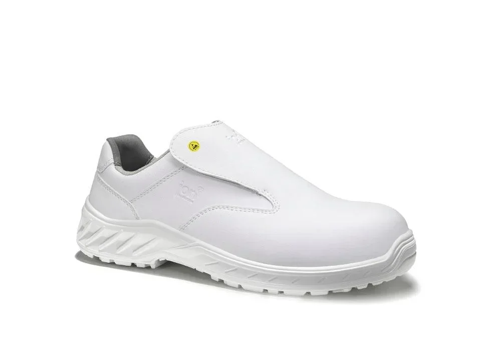 Sicherheitshalbschuh jo_CLEAN Slipper white Low ESD S3 Gr. 40