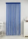 Türvorhang blau-weiß