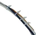Kabelbinder 3,6 x 200 mm, UV-stabil- 100 Stück - Farbe schwarz