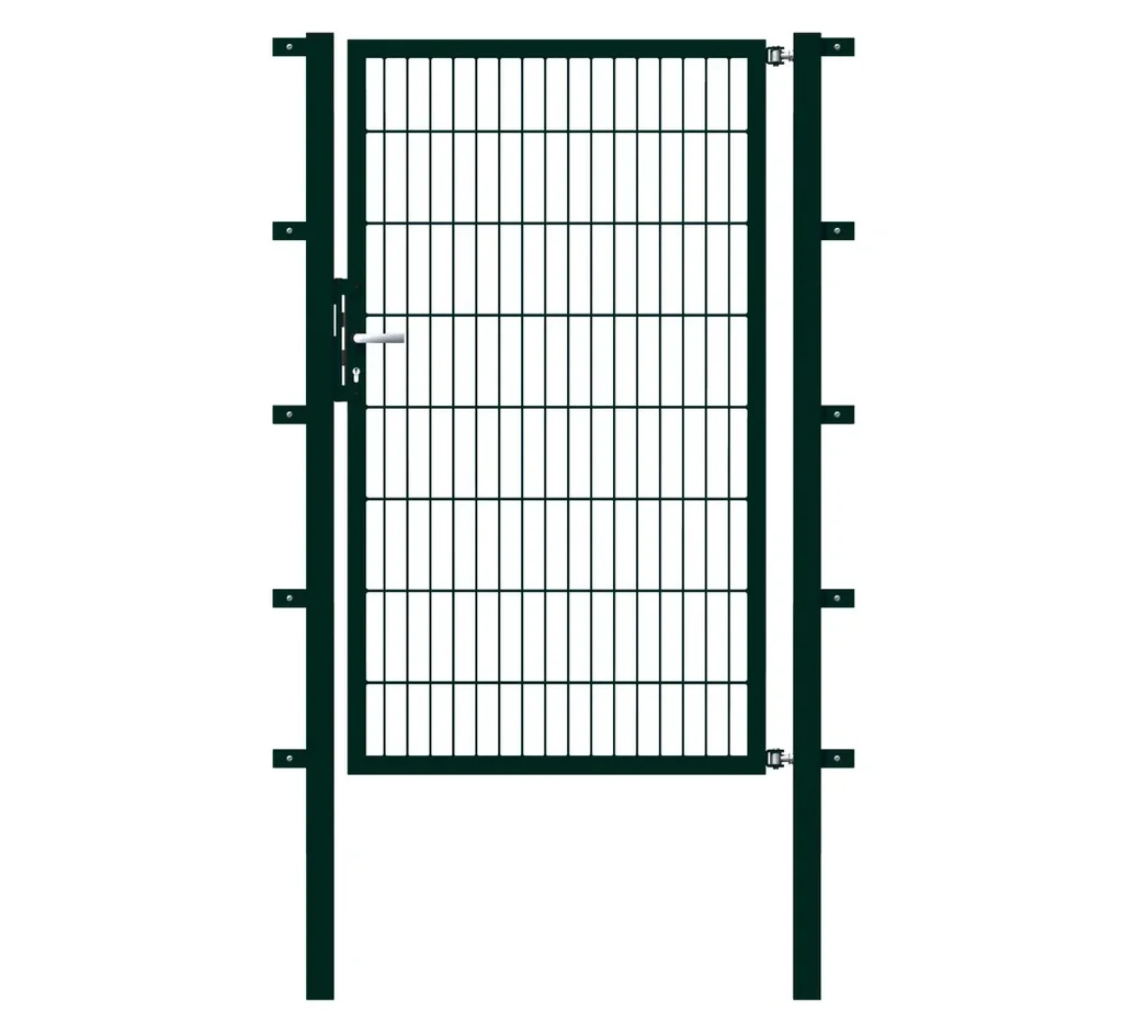 Einzeltor Flexo mit Zubehör, grün/ Breite 100 cm, Höhe 120 cm