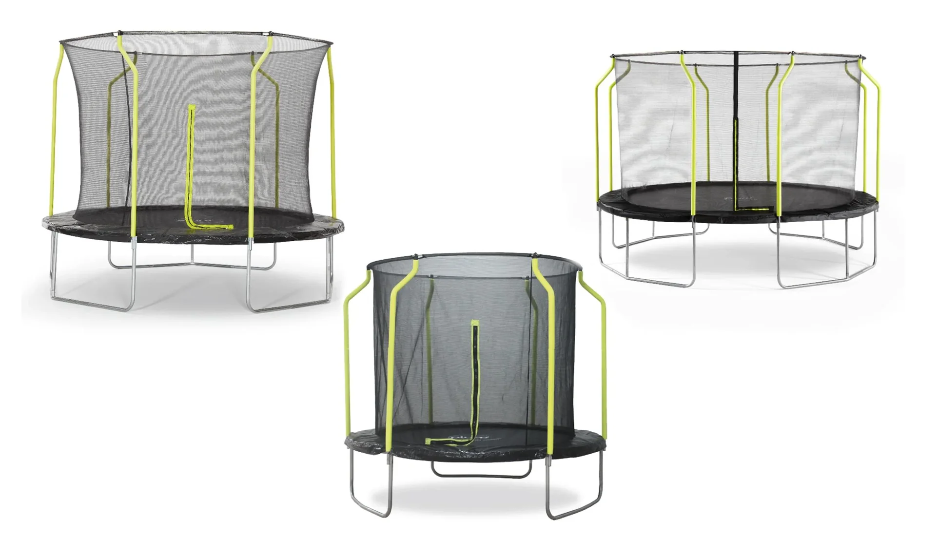 Springsafe Trampolin Wave 426 cm mit Sicherheitsnetz   Outdoor-Trampolin, Durchmesser 426 cm, rund