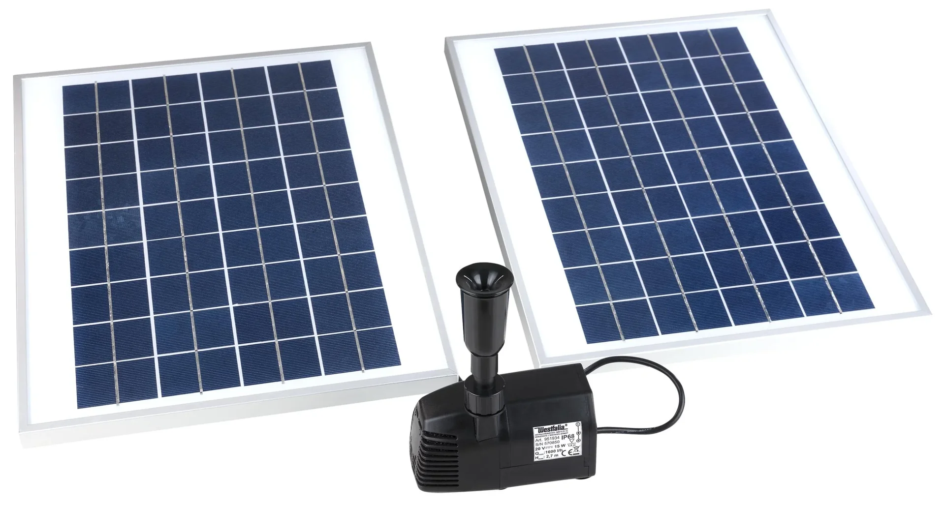 1600 l/h Solarpumpe