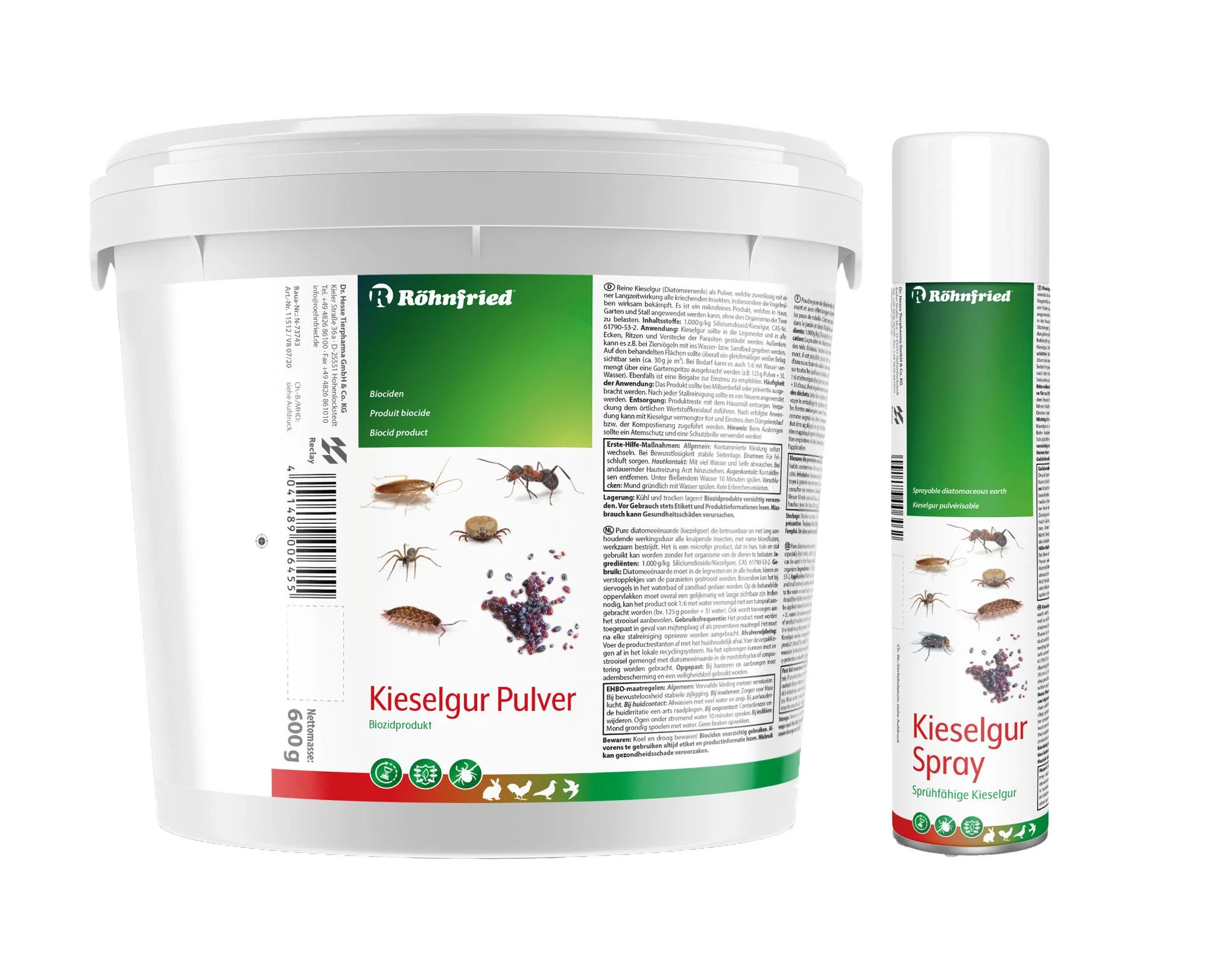 Kieselgur Spray, 400 ml